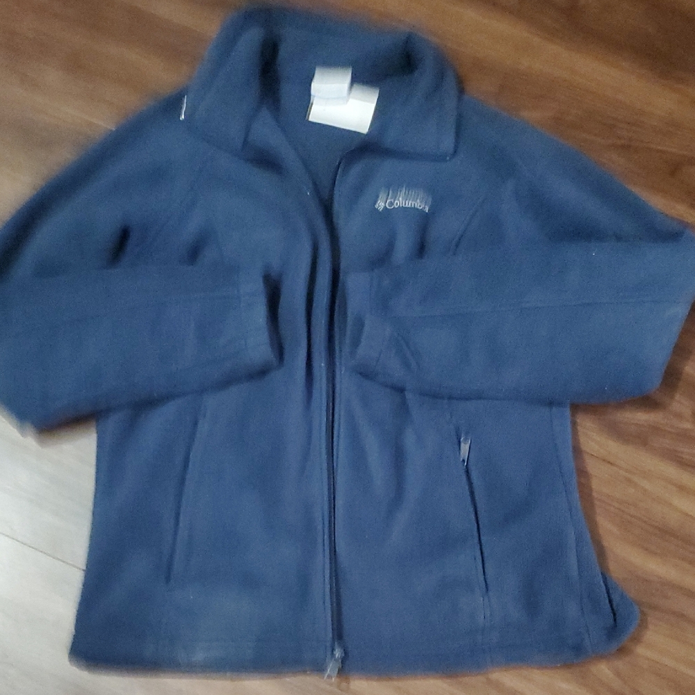 Columbia Women's Blue Fleece Jacket - Picture 4 of 7